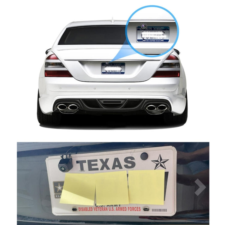 Car AHD Rear View High Definition Night Vision Reversing Camera, Specifications: CCD 12 Lights
