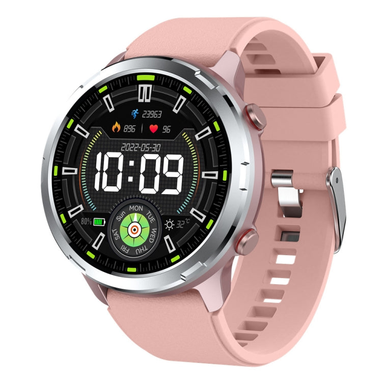 Outdoor GPS Sport Watch 1.32inch HD Round Screen Multi Sport Mode Smartwatch(Pink) - Smart Watches by PMC TechLife | Online Shopping South Africa | PMC TechLife | Buy Now Pay Later Mobicred