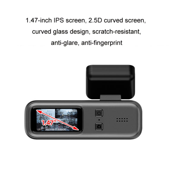 2K High-Definition Night Vision With Monitoring Driving Recorder, Specifications: Front And Rear