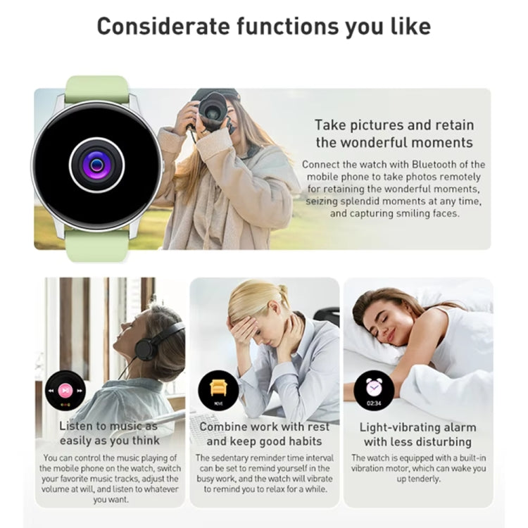 Bluetooth Talk Smartwatch Multi-Function Monitor Heart Rate / Blood Pressure / Blood Oxygen / Sleep(Pink) - Smart Watches by PMC TechLife | Online Shopping South Africa | PMC TechLife | Buy Now Pay Later Mobicred