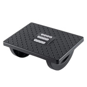 Office Footrest Footstool Under Desk Step Stool(Black)