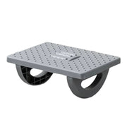 Office Footrest Footstool Under Desk Step Stool(Gray)