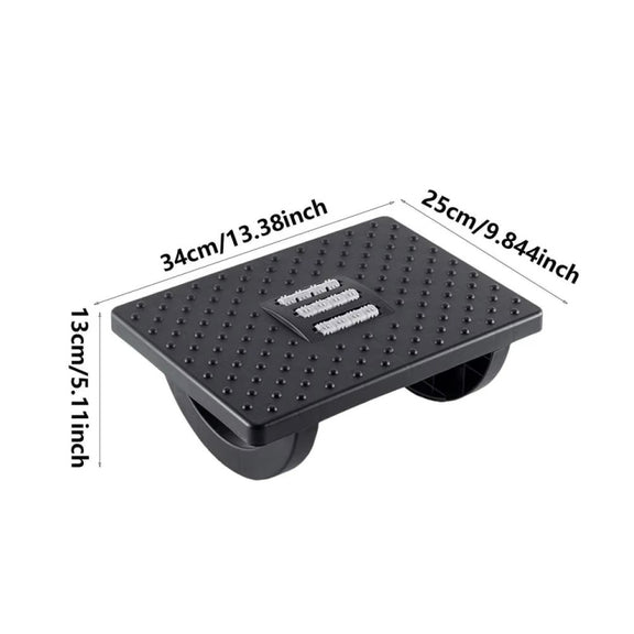 Office Footrest Footstool Under Desk Step Stool(Gray)