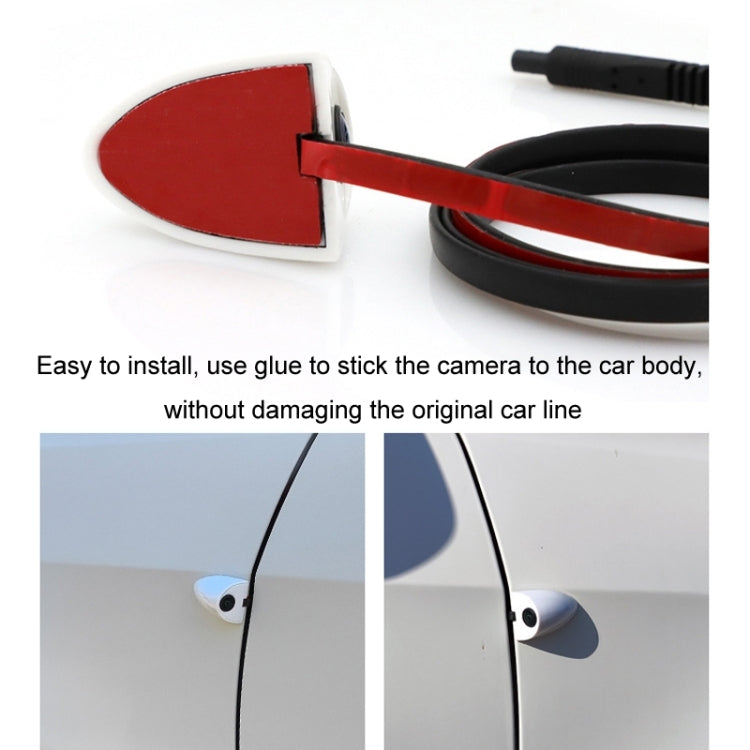 5 Inch AHD Video Monitor Car Reversing High-Definition Camera, Specification: No Video Recording + 720P Blind Spot