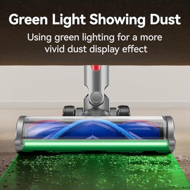 For Dyson V12 Slim / V10 Slim Soft Velvet Suction Head With Full Range Dust Display Light - For Dyson Accessories by PMC TechLife | Online Shopping South Africa | PMC TechLife | Buy Now Pay Later Mobicred