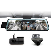 Car HD WIFI Interconnected Triple Camera Driving Recorder, Specification: With GPS