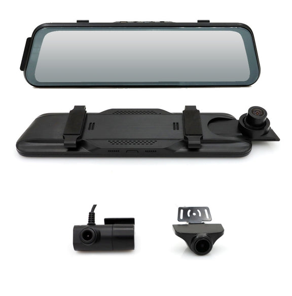 Car HD WIFI Interconnected Triple Camera Driving Recorder, Specification: With GPS