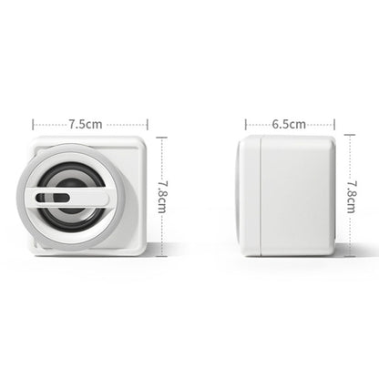 K1 Mini Desktop Computer Wired Speakers USB Subwoofer Speaker, Color: Light Edition White -  by PMC Jewellery | Online Shopping South Africa | PMC Jewellery | Buy Now Pay Later Mobicred