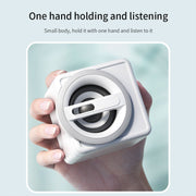 K1 Mini Desktop Computer Wired Speakers USB Subwoofer Speaker, Color: Light Edition Light Blue