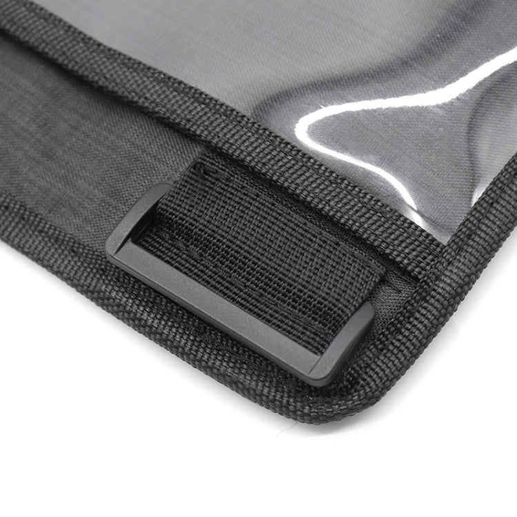 Car Seat Back Waterproof Transparent Tablet Storage Bag(Black) - Stowing Tidying by PMC Jewellery | Online Shopping South Africa | PMC Jewellery | Buy Now Pay Later Mobicred