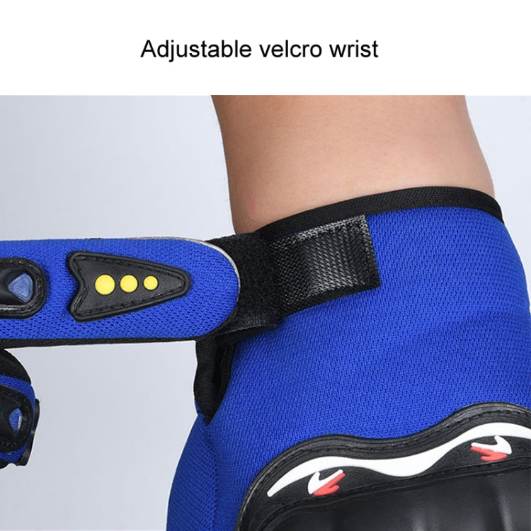 Motorcycle Gloves Men Riding Racing Anti-Slip Hard Shell Outdoor Full Finger Touchscreen Gloves, Size: Average(Black) - free shipping - PMC TechLife - Order now!