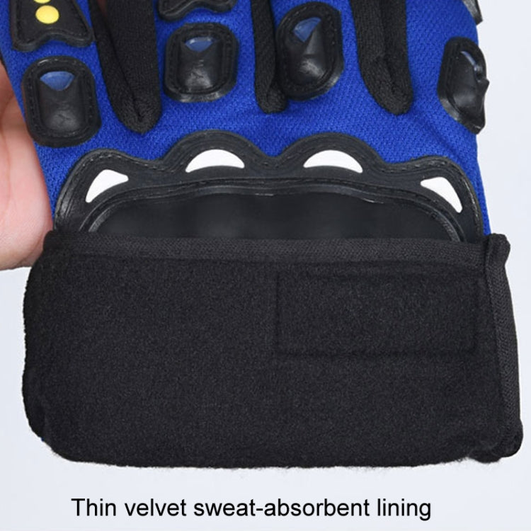 Motorcycle Gloves Men Riding Racing Anti-Slip Hard Shell Outdoor Full Finger Touchscreen Gloves, Size: Average(Black) - free shipping - PMC TechLife - Order now!