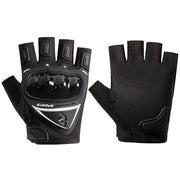 Motorcycle Protection Half Finger Gloves Men Outdoor Riding Sports Tactical Hiking Gloves, Size: Average(Gray)