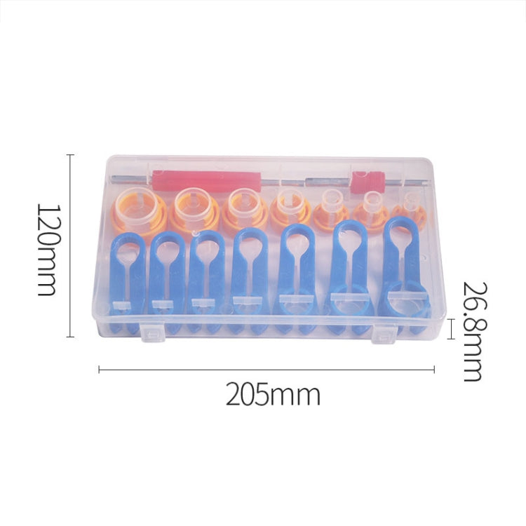 16pcs /Box Car Air Conditioning Pipe Removal Tools Set Fuel Pipe Quick Removal Tool - Hand Tool Sets by PMc TechLife | Online Shopping South Africa | PMc TechLife | Buy Now Pay Later Mobicred