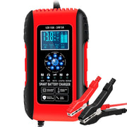 ANHTCzyx 12V/24V 6-180AH 7-Stage Smart Car Motorcycle Battery Charger(AU Plug)