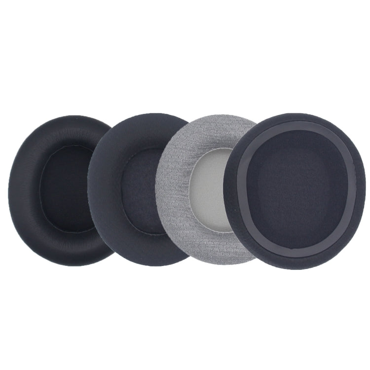 1pair For SteelSeries Arctis Nova 3 / 5 / 7 / Pro Wired Headphone Sponge Cover, Color: Black Leather - free shipping - PMC Jewellery - Order now!