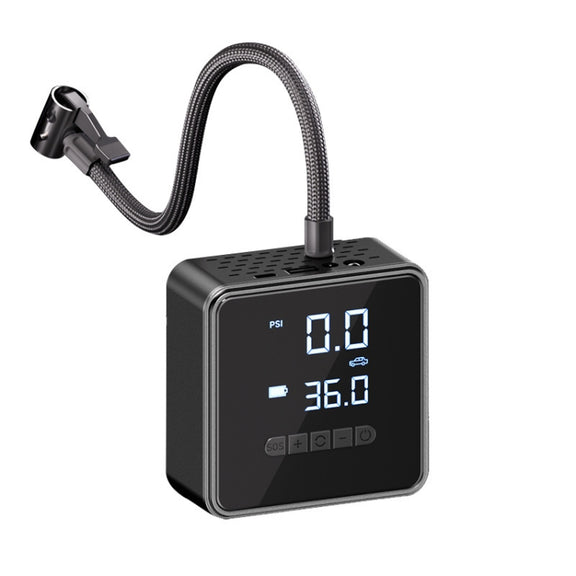 Electric Vehicle Lighting Tire Air Pump Tire Pressure Detection(Wired Model)