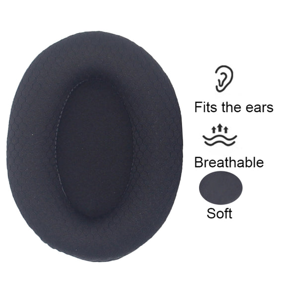 1pair For Razer Opus X Headphone Replacement Sponge Cover Ear Pad Accessories(Black Net)