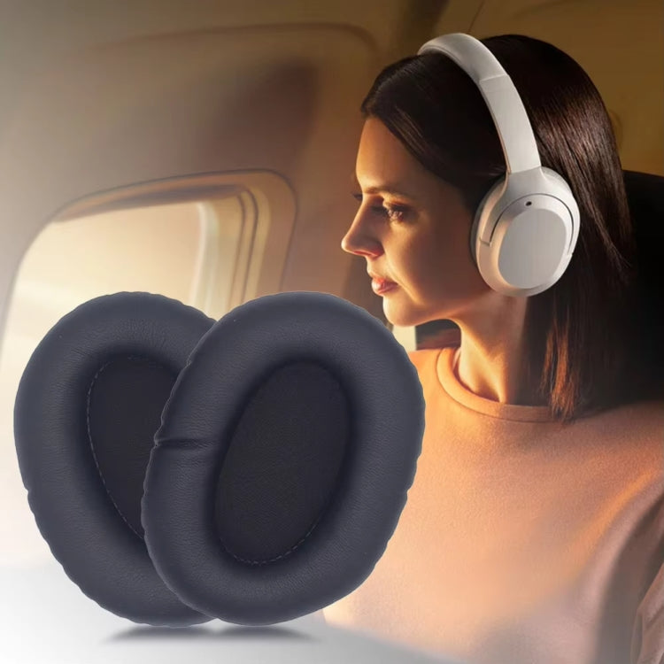 1pair For Razer Opus X Headphone Replacement Sponge Cover Ear Pad Accessories(Black Net)