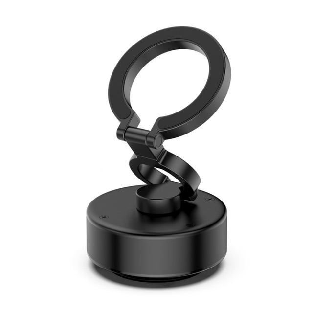 D1 Rotatable Magnetic Finger Ring Clip Car Phone Navigation Holder(Black)