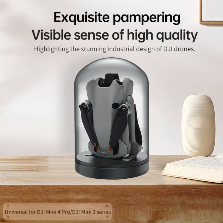 For DJI Mini 4 Pro / 3 / 3 Pro LKTOP Display Base Dustproof Display Stand(Black) - free shipping - PMC TechLife - Order now!