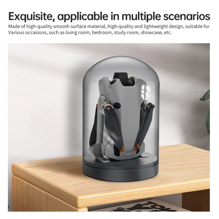 For DJI Mini 4 Pro / 3 / 3 Pro LKTOP Display Base Dustproof Display Stand(Black) - free shipping - PMC Jewellery - Order now!