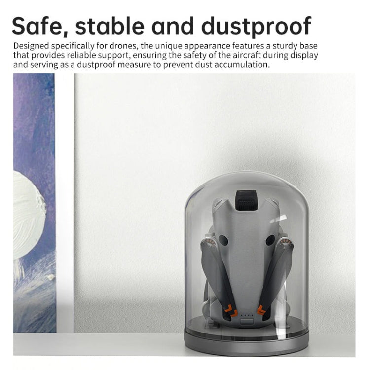 For DJI Mini 4 Pro / 3 / 3 Pro LKTOP Display Base Dustproof Display Stand(Black) - free shipping - PMC TechLife - Order now!