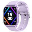 Bluetooth Talk HD Large Screen Heart Rate Oxygen Monitoring Multi-Sport Mode Smart Watch(Purple) - Smart Watches by PMC TechLife | Online Shopping South Africa | PMC TechLife | Buy Now Pay Later Mobicred