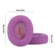 1pair For JBL JR460NC Headphone Leather Sponge Cover Earmuffs(Purple)