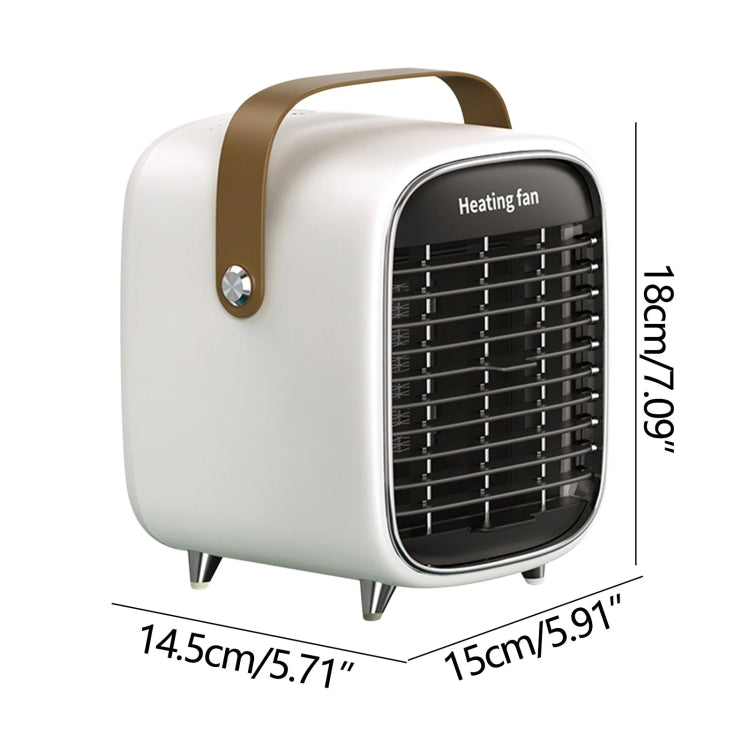 Y36 Mini Portable Desktop Heater Home Office Electric Heater, Color: EU Plug Green - Electric Heaters by PMC TechLife | Online Shopping South Africa | PMC TechLife | Buy Now Pay Later Mobicred