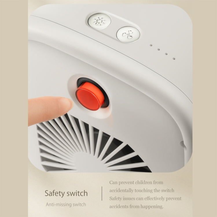 Y36 Mini Portable Desktop Heater Home Office Electric Heater, Color: EU Plug Green - Electric Heaters by PMC TechLife | Online Shopping South Africa | PMC TechLife | Buy Now Pay Later Mobicred