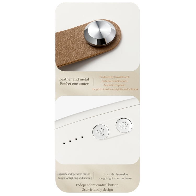 Y36 Mini Portable Desktop Heater Home Office Electric Heater, Color: EU Plug White - Electric Heaters by PMC TechLife | Online Shopping South Africa | PMC TechLife | Buy Now Pay Later Mobicred