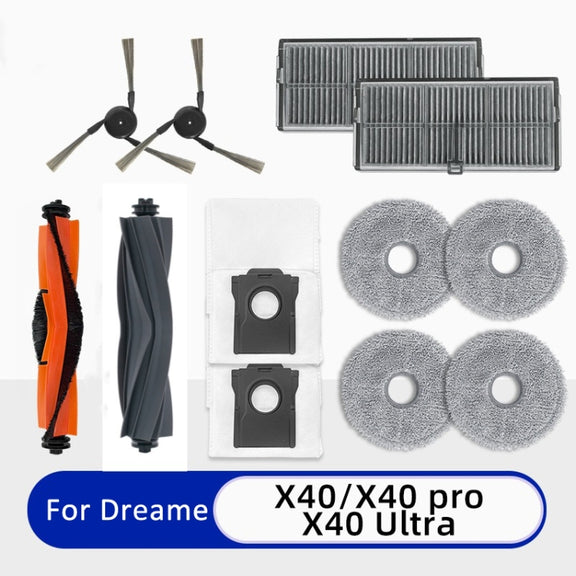 For Dreame X40 Pro / X40 Ultra Robot Vacuum Replacement, Spec: Filter