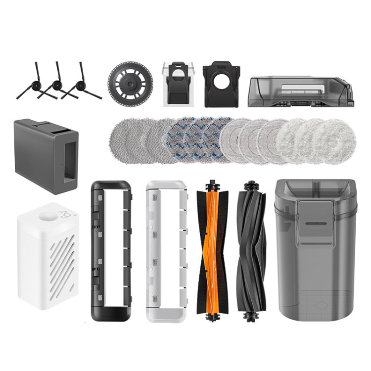 For Dreame X40 / X40 Pro Robot Vacuum Replacement Blue Gray Rag - For Xiaomi Accessories by PMc TechLife | Online Shopping South Africa | PMc TechLife | Buy Now Pay Later Mobicred