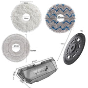 For Dreame X40 / X40 Pro Robot Vacuum Replacement Composite Rag