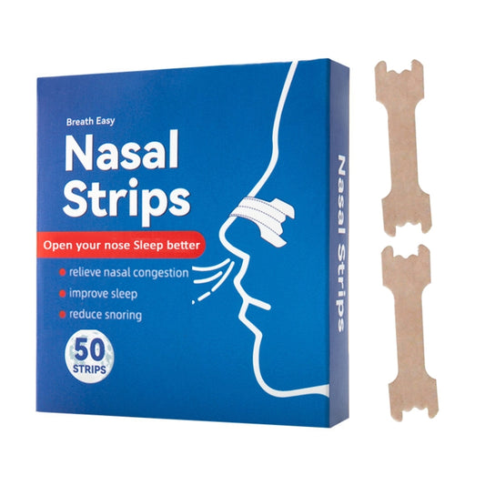 50pcs /Pack 66 X 19mm Nasal Strips To Improve Sleep, Reduce Snoring And Relieve Nose Congestion - free shipping - PMC Jewellery - Order now!