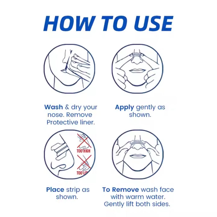 120pcs /Pack 66 X 19mm Nasal Strips To Improve Sleep, Reduce Snoring And Relieve Nose Congestion - free shipping - PMC TechLife - Order now!