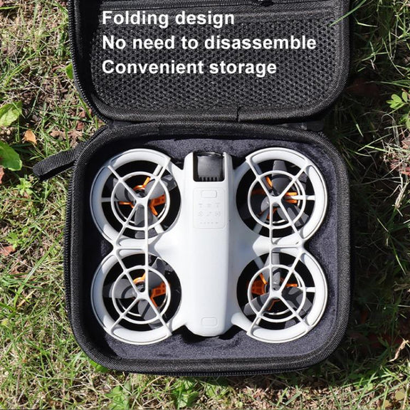 For DJI Neo CQT Booster Landing Gear Folding Small Stand(Black)