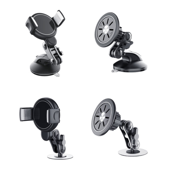 Central Control Instrument Panel Car Navigation Universal Phone Holder, Model: X24-6 Clip Suction Cup