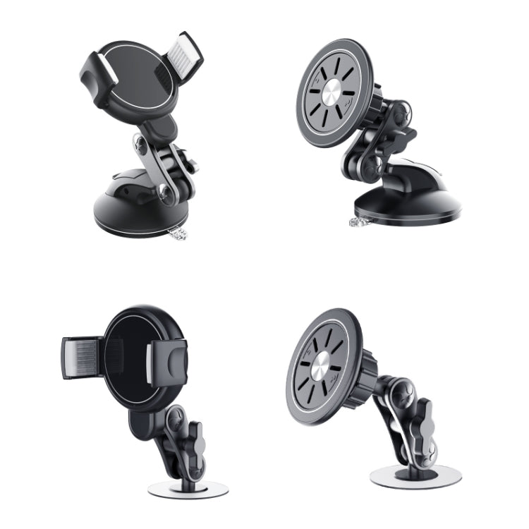 Central Control Instrument Panel Car Navigation Universal Phone Holder, Model: X24-6 Clip Suction Cup