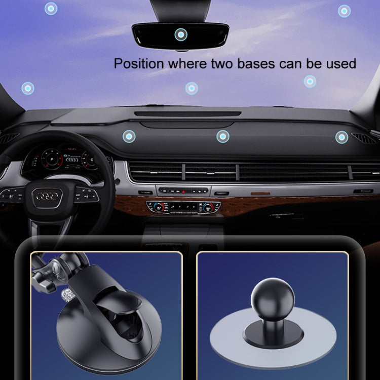 Central Control Instrument Panel Car Navigation Universal Phone Holder, Model: X24-6 Clip Suction Cup - Universal Car Holders by PMc TechLife | Online Shopping South Africa | PMc TechLife | Buy Now Pay Later Mobicred