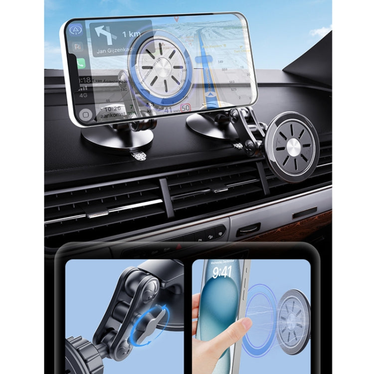 Central Control Instrument Panel Car Navigation Universal Phone Holder, Model: X24-6 Clip Suction Cup