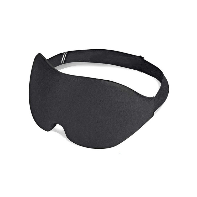 4 In 1 3D Sleep Eye Mask Memory Foam Non-pressure Shading Sleeping Blindfold(Black) - free shipping - PMC TechLife - Order now!
