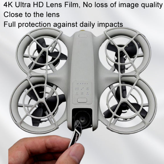 For DJI Neo CQT 2pcs /Pack Lens Nano Film Explosion-proof Anti-scratch HD Protective Film