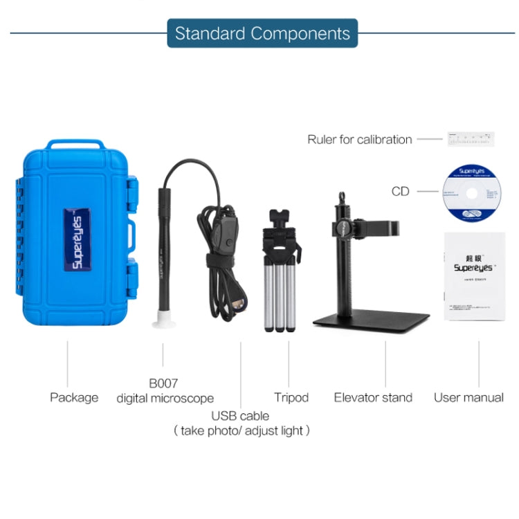 Supereyes 500x HD USB Circuit Board Repair Electron Microscope(B007) - free shipping - PMC Jewellery - Order now!