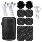 Cervical Massager EMS Pulse Therapy Device Full Body Massage Patch, Spec: Double Host Without Remote
