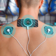 Cervical Massager EMS Pulse Therapy Device Full Body Massage Patch, Spec: Single Host With Remote
