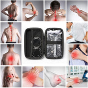 Cervical Massager EMS Pulse Therapy Device Full Body Massage Patch, Spec: Double Host Without Remote