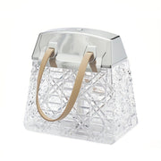 Desktop Small Crystal Bag Humidifier Aroma Ambient Lighting, Color: White Rechargeabl