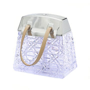 Desktop Small Crystal Bag Humidifier Aroma Ambient Lighting, Color: Blue Rechargeabl
